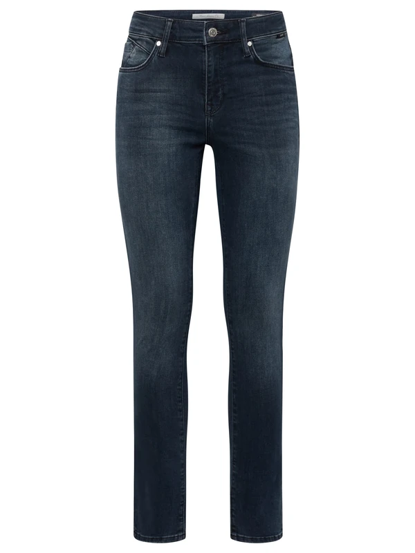 Mavi Women's Adriana Jeans, Brushed Indigo Glam, 28W x 36L