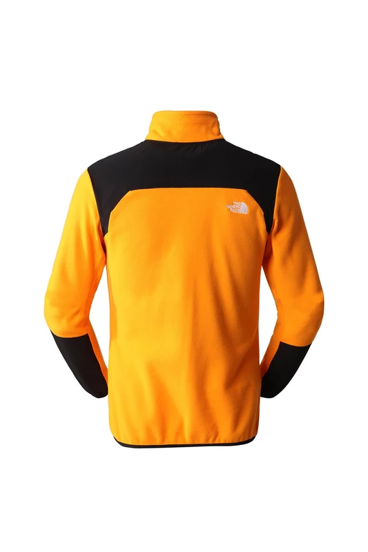 The North Face Glacier Pro Hoodie Cone Orange-Tnf Black XL