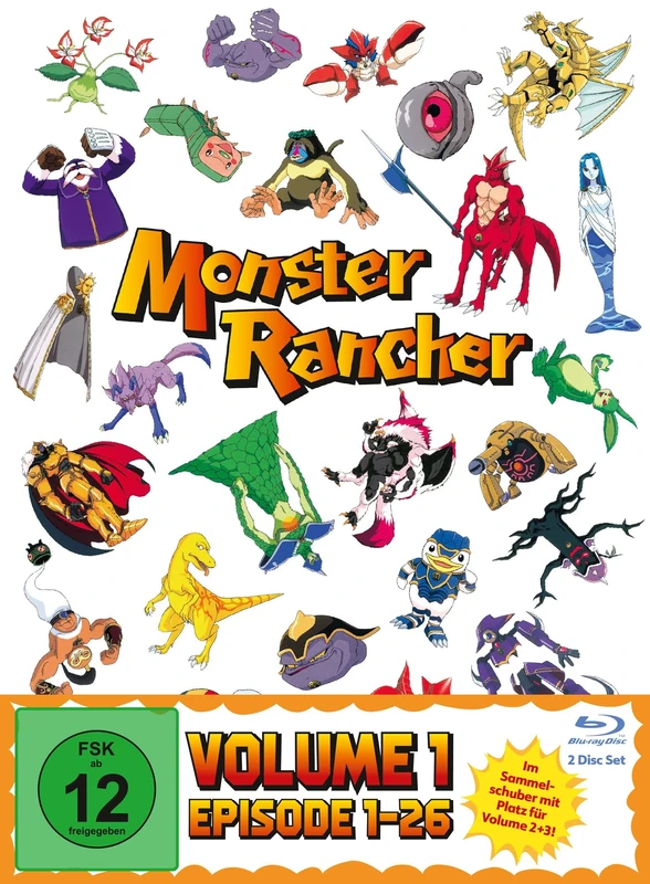 Monster Rancher Vol. 1 (Ep. 1-26) in Collector's Slipcase (2 Blu-rays)