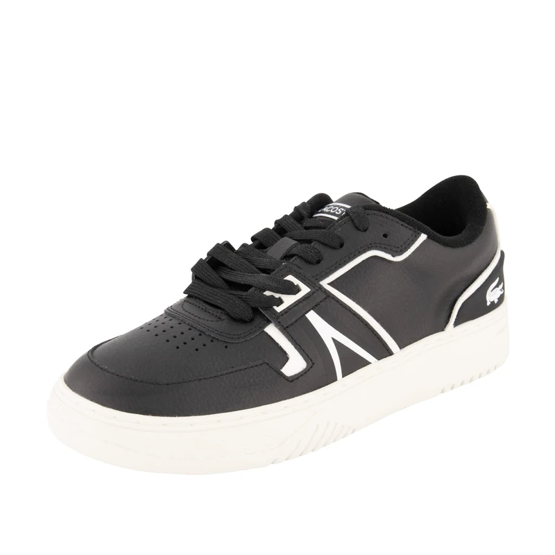 Lacoste Men's 45sma0126 Cropped Trainers, Blk Wht, 9 UK