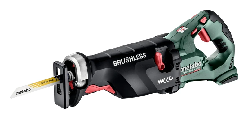 Metabo 602258850 SSEP 18 LTX BL MVT Cordless Reciprocating Saw