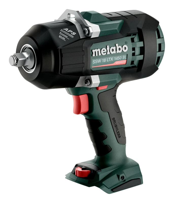 Metabo SSW 18 LTX 1450 BL (602401840) Cordless Impact Wrench in case Without Battery Pack, Without Charger - Image 1