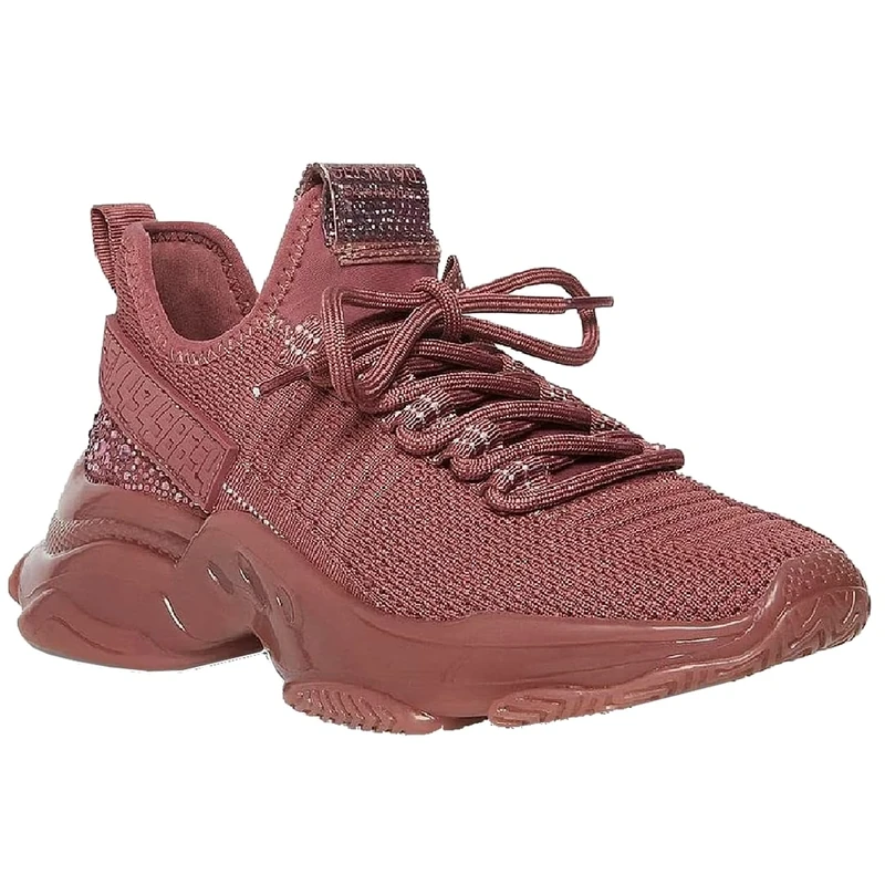 Steve Madden Women's Maxima Sneaker, Rose, 4.5 UK