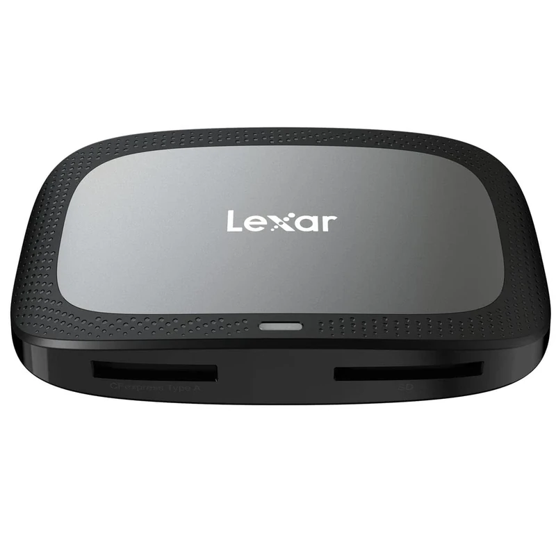 Lexar Professional CFexpress Type A/SD USB 3.2 Gen 2 Reader, Designed for CFexpress Type A and SD UHS-II Cards, High-Speed USB 10Gbps Transfer Speeds (LRW530U-RNBNG), Black