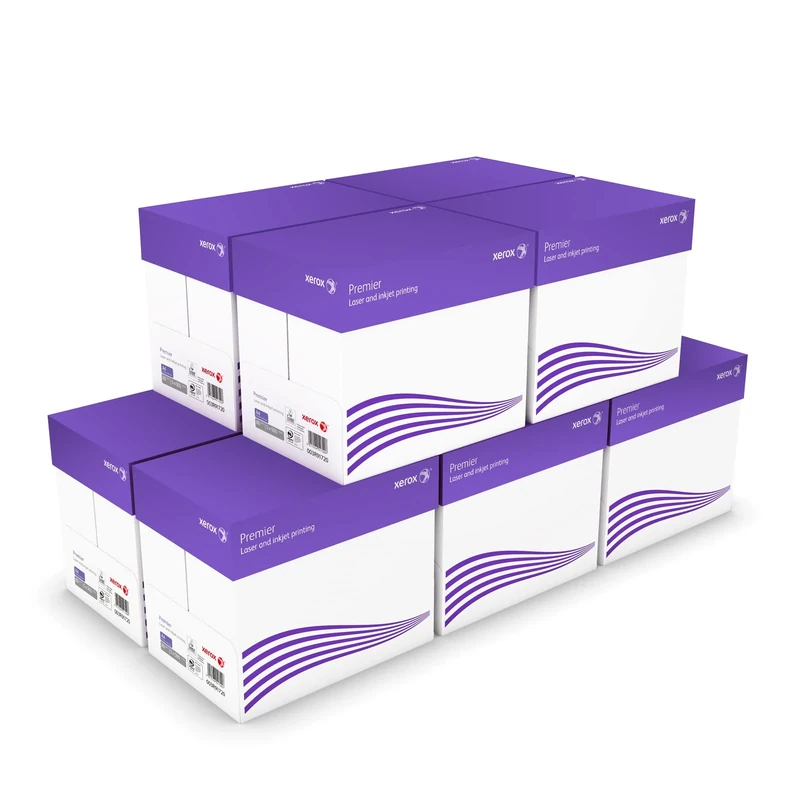 Xerox Premier - Papier multifonction Blanc CIE161 80 g/m² A4 - Lot de 10 cartons - 50 ramettes de 500 feuilles - 25.000 feuilles
