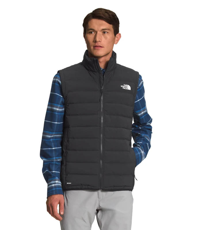 THE NORTH FACE Men's Belleview Stretch Down Vest, Tnf Black, Large