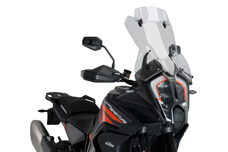 Puig 20817H Touring Plus Windshield with Visor Smoke