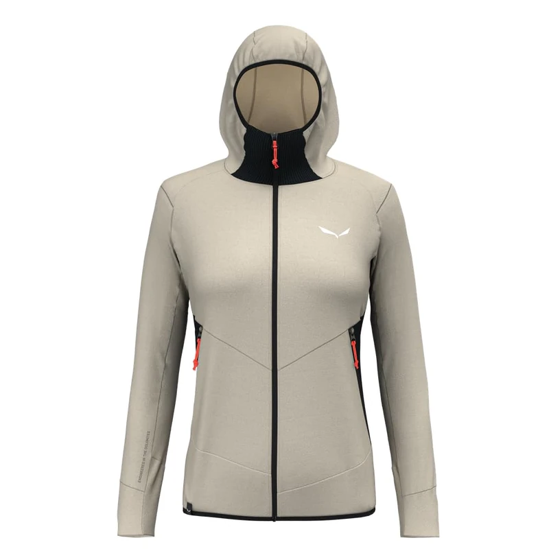 Salewa Lavaredo Hemp W Hooded Jacket., Oatmeal/0910, M