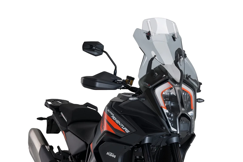 Puig 20586H Touring Windshield with Visor Smoke
