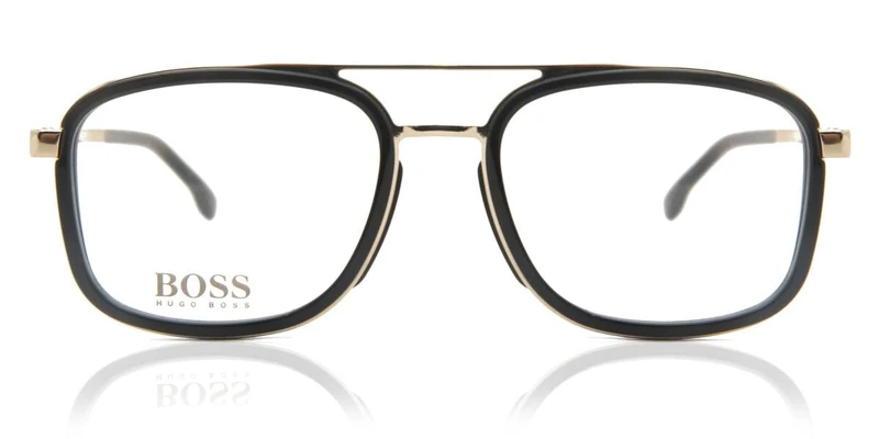 Hugo Boss Boss 1255 2M2/19 Black Gold Men's Eyewear - 54mm