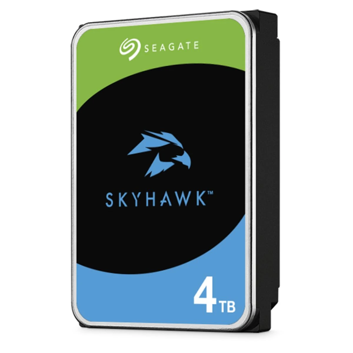 Seagate Skyhawk ST4000VX016 4TB Hard Drive, 3. 5" Internal, SATA (SATA/600), Conventional Magnetic Recording Method (CMR), Network Video Recorder, Camera