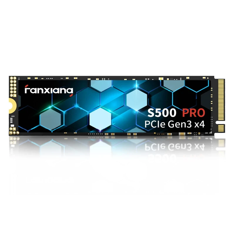 fanxiang 256GB M.2 NVMe SSD PCIe Gen3x4 - 3200MB/s Heat Sticker