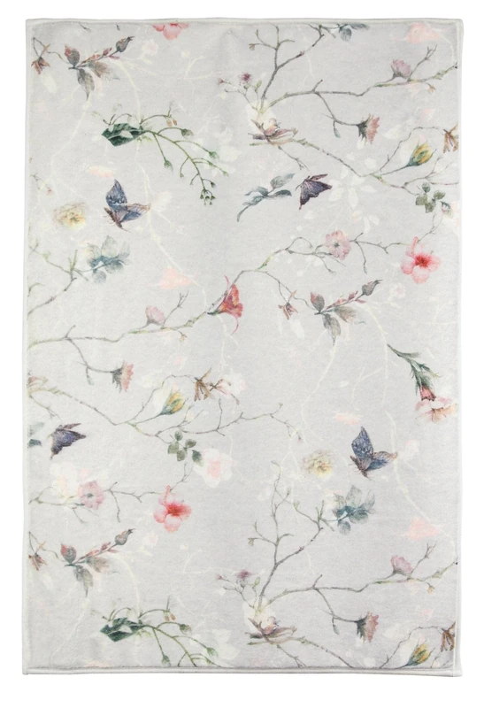 Kleine Wolke Flores Bath Mat 70 x 120 cm Multi-Coloured 100% Polyester
