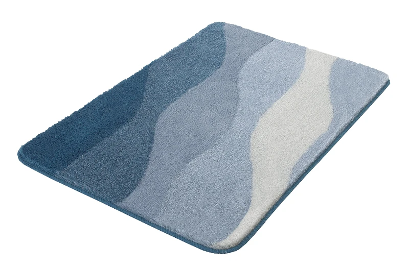 Kleine Wolke Malena Bath Mat 70 x 120 cm Ice Blue Material: 100% Polyacrylic
