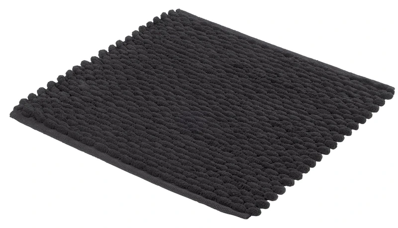 Kleine Wolke Willow Slate Bath Mat 55% Polyester / 45% Cotton 60 x 60 cm
