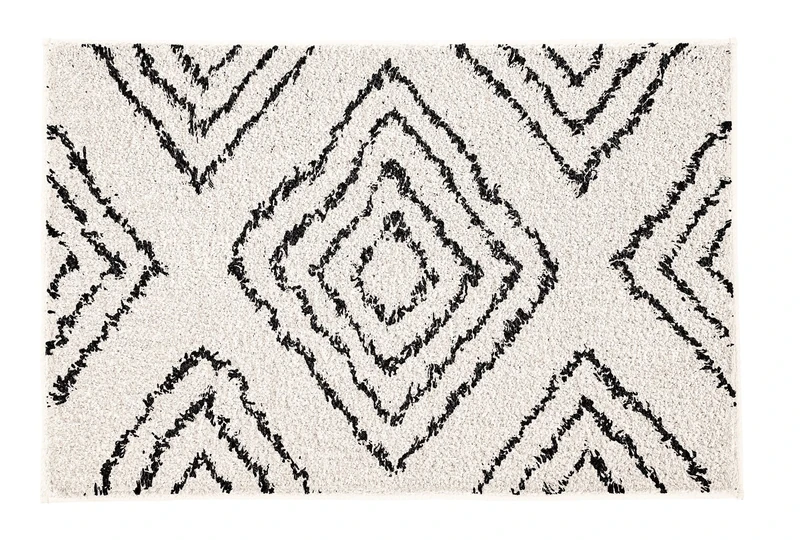 Kleine Wolke Boho bath mat, colour: natural, material: 100% cotton, size: 70 x 120 cm