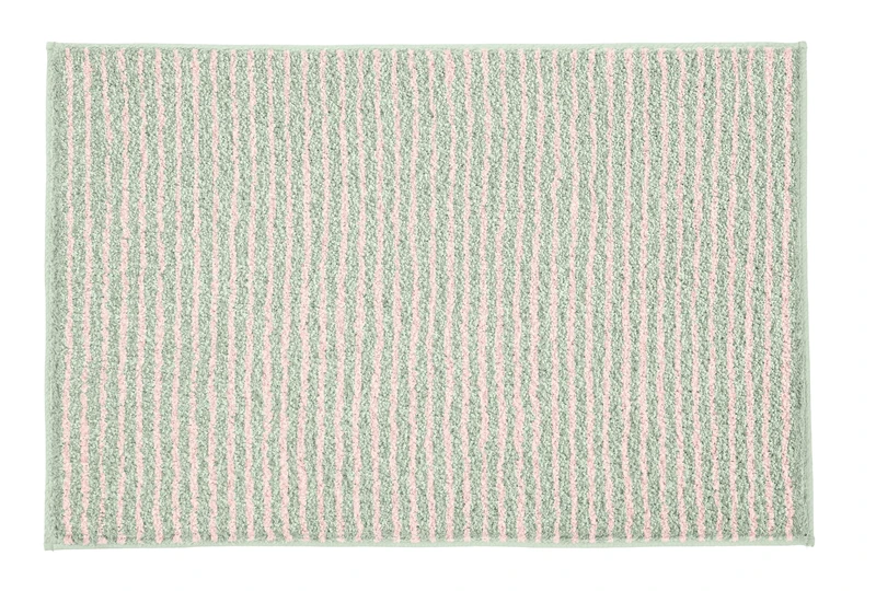 Kleine Wolke Amalia Bath Mat in Eucalyptus Design 100% Cotton 70 x 120 cm