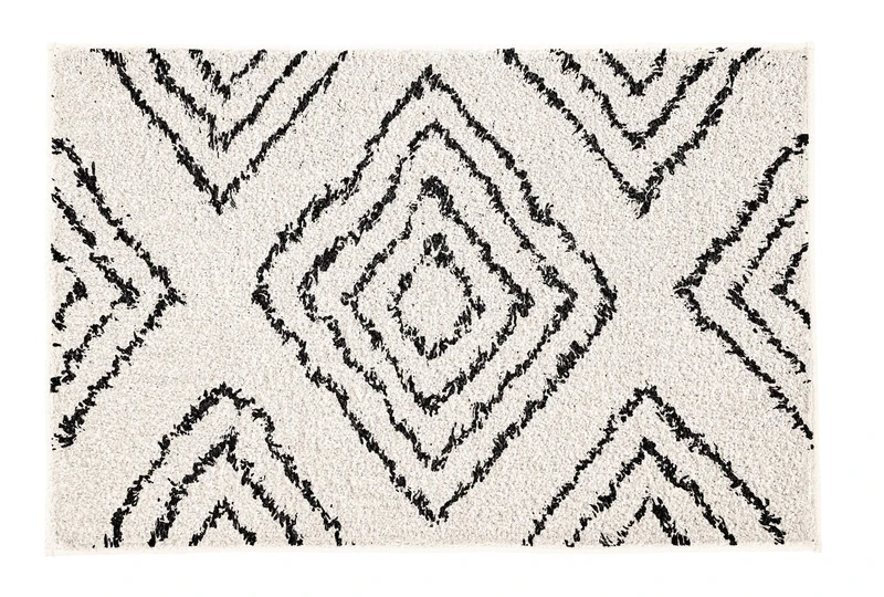 Kleine Wolke Boho bath mat, colour: natural, material: 100% cotton, size: 60 x 100 cm