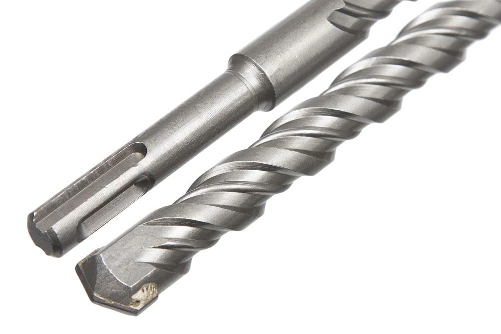 UK Drills - SDS Plus Hammer Drill Bit - Tungsten Carbide Tip, Fully Hardened Tool - To Be Used in Granite, Concrete & Masonry - 8.0mm x 160mm (Pack of 10)