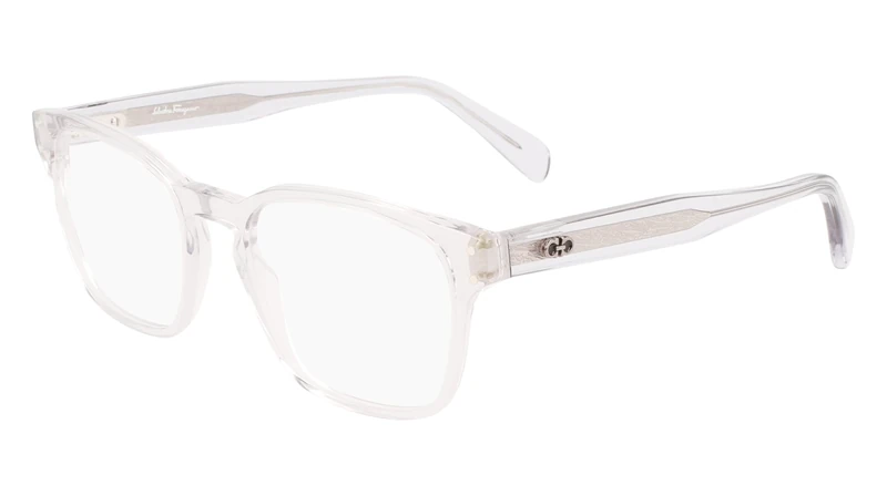 Salvatore Ferragamo SF2925 SF2925 Acetate 050 light crystal grey, Standard, 52