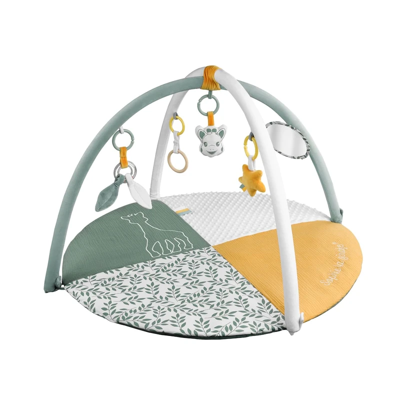 Sophie la girafe Reverso 2-in-1 Play Mat, Floor Gym, Grey, Large