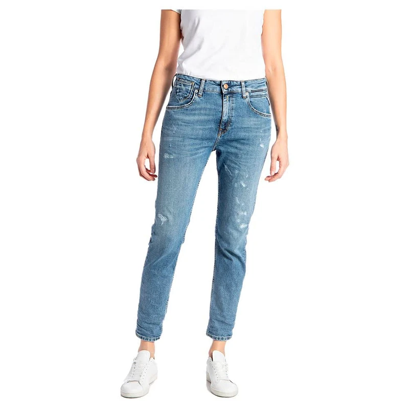 REPLAY Damen Jeans Marty Boyfit Bio, Medium Blue 009-1 (Blau), 24W / 30L