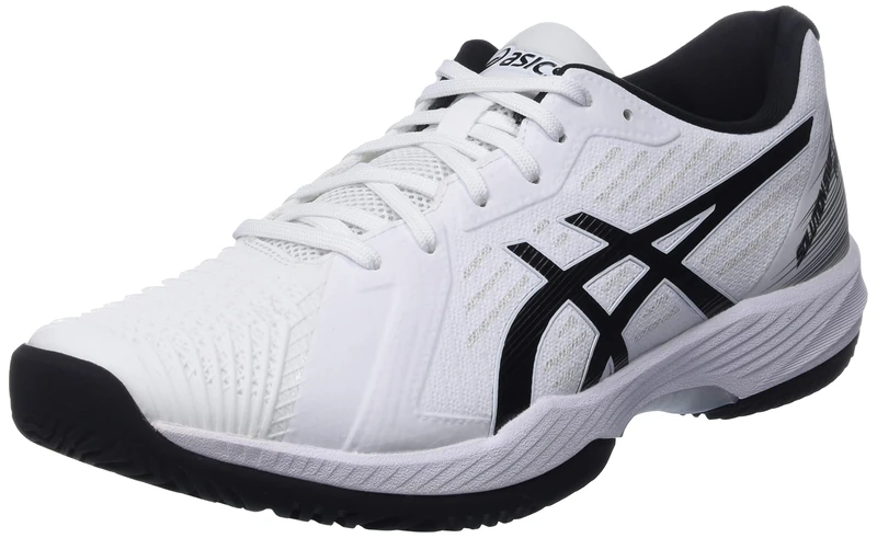 ASICS SOLUTION SWIFT FF PADEL WHITE BLACK 1041A314 100 - Image 1