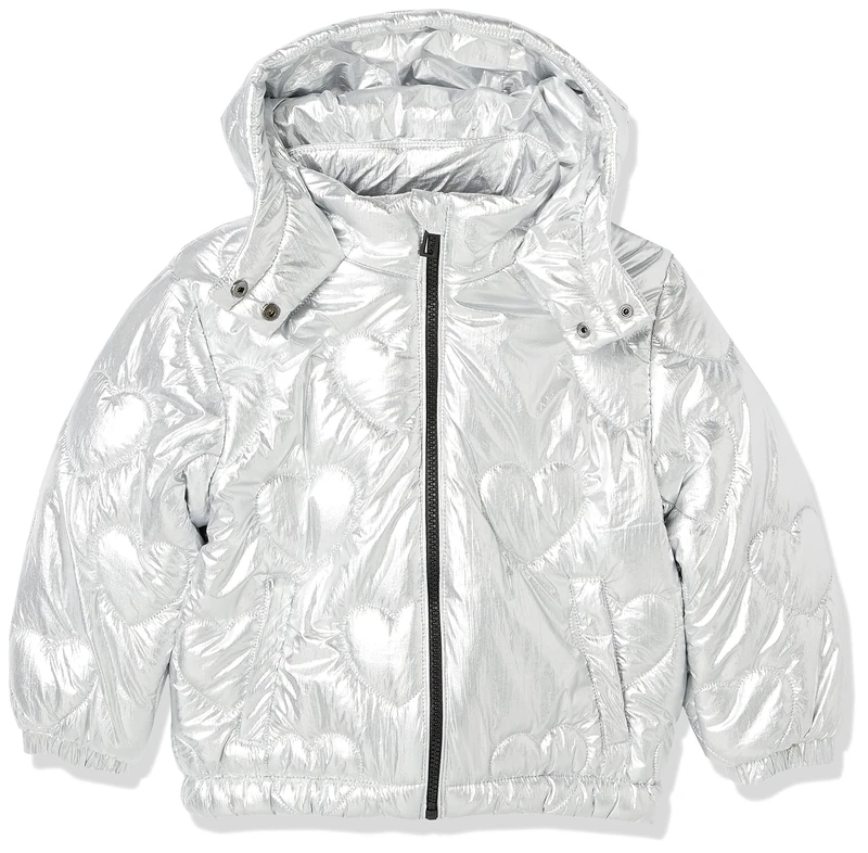 Desigual Girls' CHAQ_Wonder 1001 Crudo, White, 14 Years