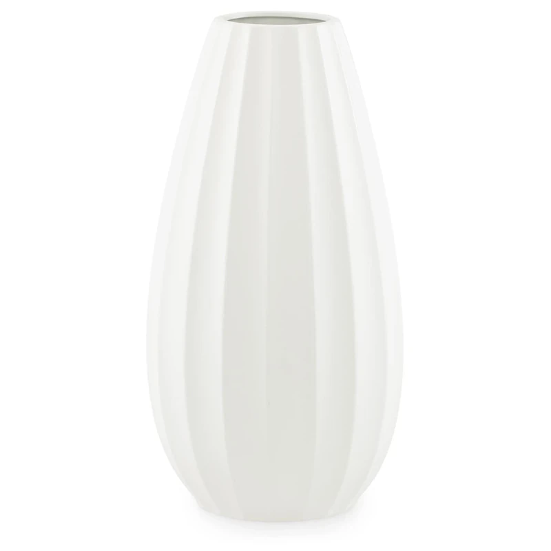 AmeliaHome Ceramic Vase Table Vase Decoration Cob Cream