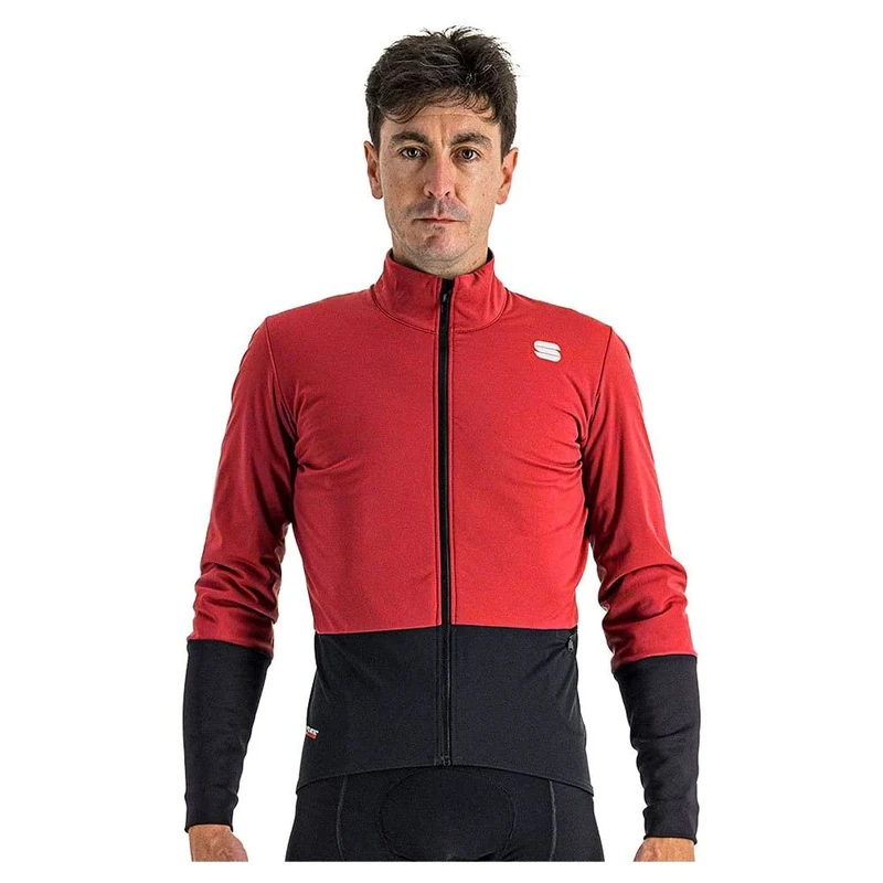 SPORTFUL 1121514-622 TOTAL COMFORT JKT Jacket Men's RED RUMBA BLACK Size S