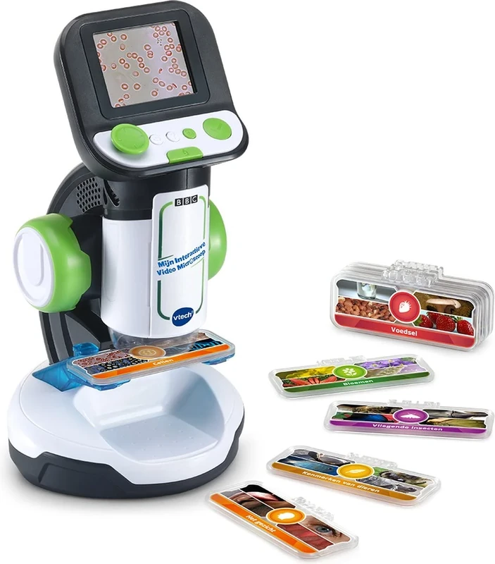 VTech 80-616123 My Interactive Video Microscope - Educational Toys - Includes 4 Games - 7 to 12 Years