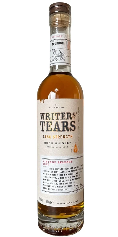 Writers Tears Cask Strength Whiskey 700 ml