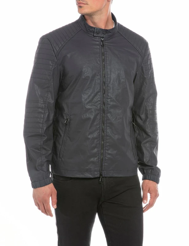 REPLAY Men's M8324 Jacket, Dark Blue 910, M