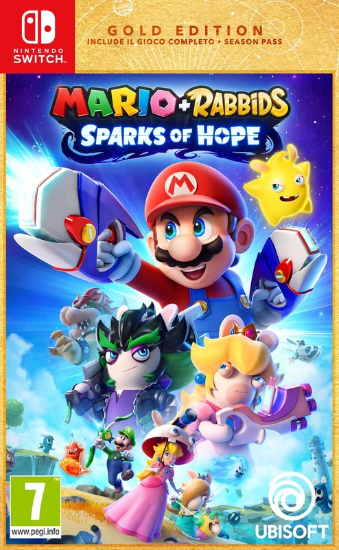 Mario + Raving Rabbits: Sparks of Hope für Switch (Bonus Gold Edition) (Deutsche Verpackung)