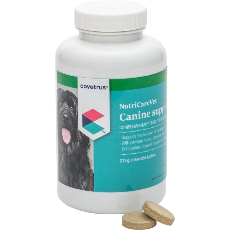 Covetrus NutriCareVet Gastro Support to Support Dogs Stomach Function - 85 Chewable Tablets - Image 1