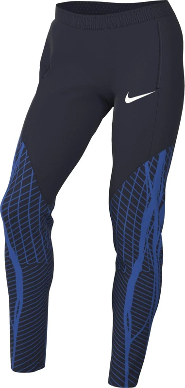 NIKE DR2568-451 W NK DF STRK23 Pant KPZ Pants Women's Obsidian/Obsidian/Royal Blue/White Size M