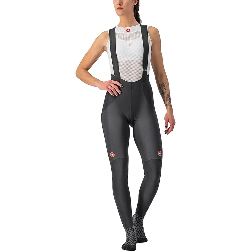 CASTELLI 4520563-010 SORPASSO ROS W BIBT Cycling bib Shorts Women's Black Size L - Image 1