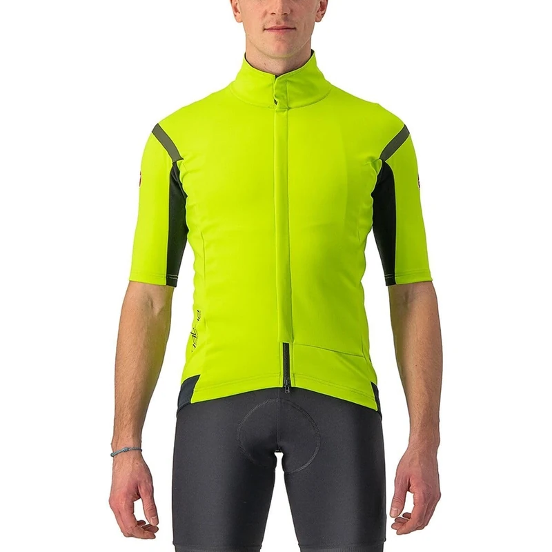 CASTELLI 4522512-383 GABBA RoS 2 Jacket Men's ELECTRIC LIME/DARK GRAY Size XL