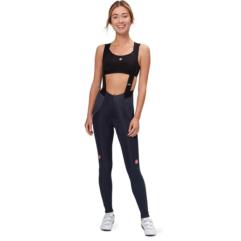 CASTELLI Women's Sorpasso ROS W Bibtight Leggings, Black, XL