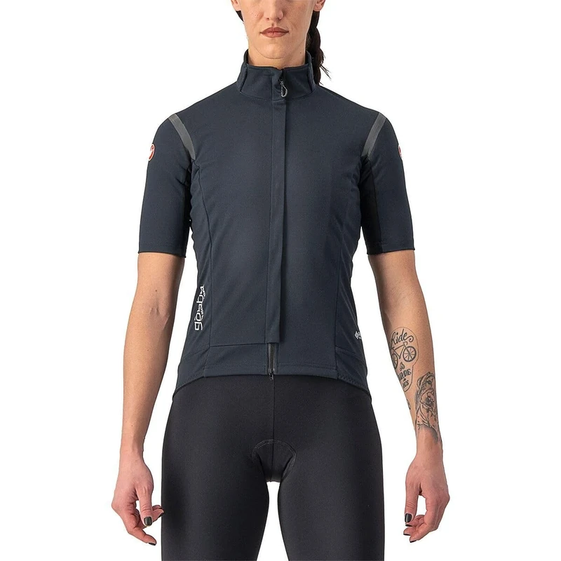 CASTELLI 4522544-085 GABBA RoS 2 W Jacket Women's LIGHT BLACK/BLACK Size S