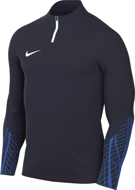 NIKE DR2294-451 M NK DF STRK23 DRIL TOP T-shirt Men's OBSIDIAN/OBSIDIAN/ROYAL BLUE/WHITE Size M