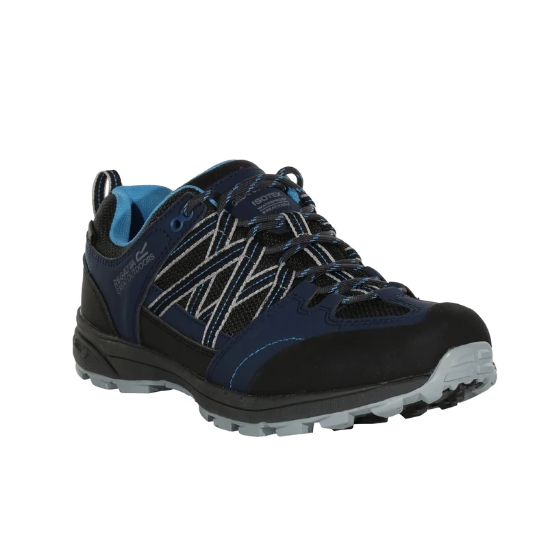 Regatta Lady Samaris II Lightweight Waterproof and Breathable Stabilising Low Walking Shoes with EVA Comfort Footbed