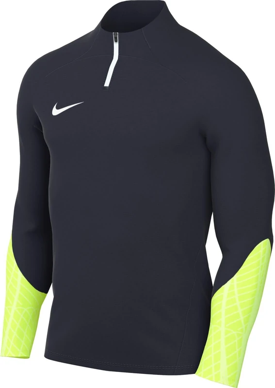 NIKE DR2294-452 M NK DF STRK23 DRIL TOP Jacket Men's OBSIDIAN/VOLT/BARELY VOLT/WHITE Size L