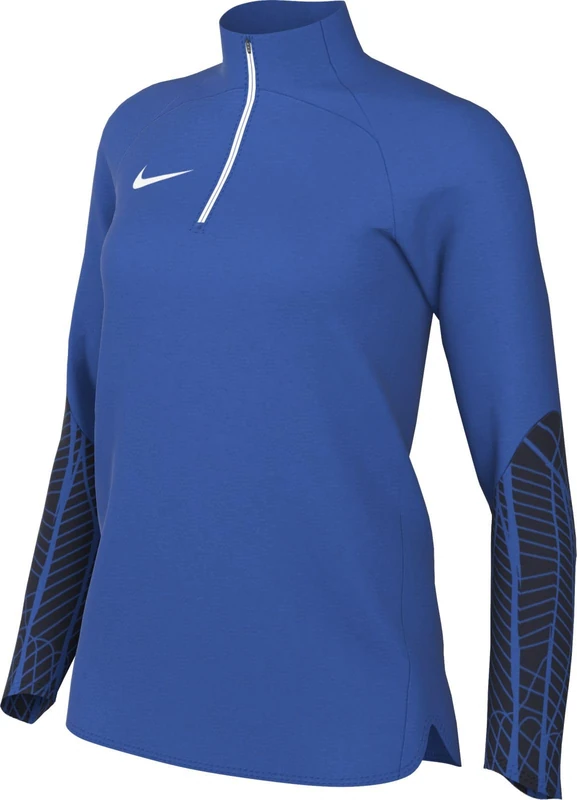 NIKE DR2296-463 W NK DF STRK23 DRIL TOP Jacket Women's ROYAL BLUE/OBSIDIAN/ROYAL BLUE/WHITE Size M - Image 1