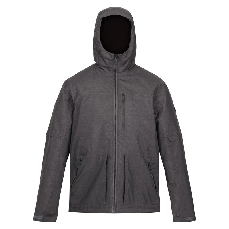 Regatta Mens Highside Vii Waterproof Jacket Dark Grey S
