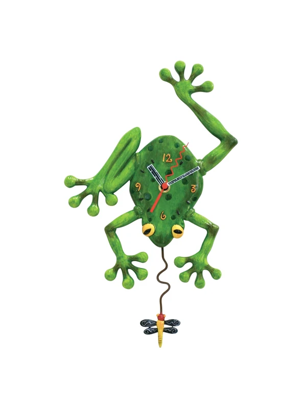 Allen Designs Frog Fly Clock Clocks