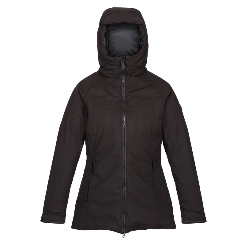 Regatta Women's Sanda Ii Jackets Waterproof Insulated, Black, 14 UK