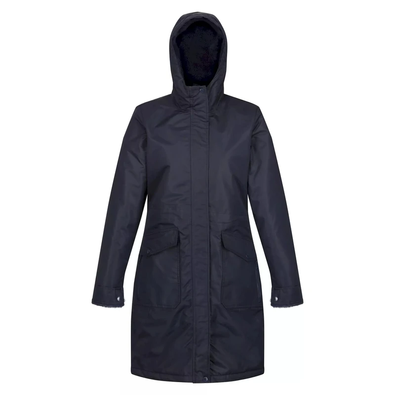 Regatta Womens/Ladies Romine Waterproof Parka (14 UK) (Navy) - Image 1