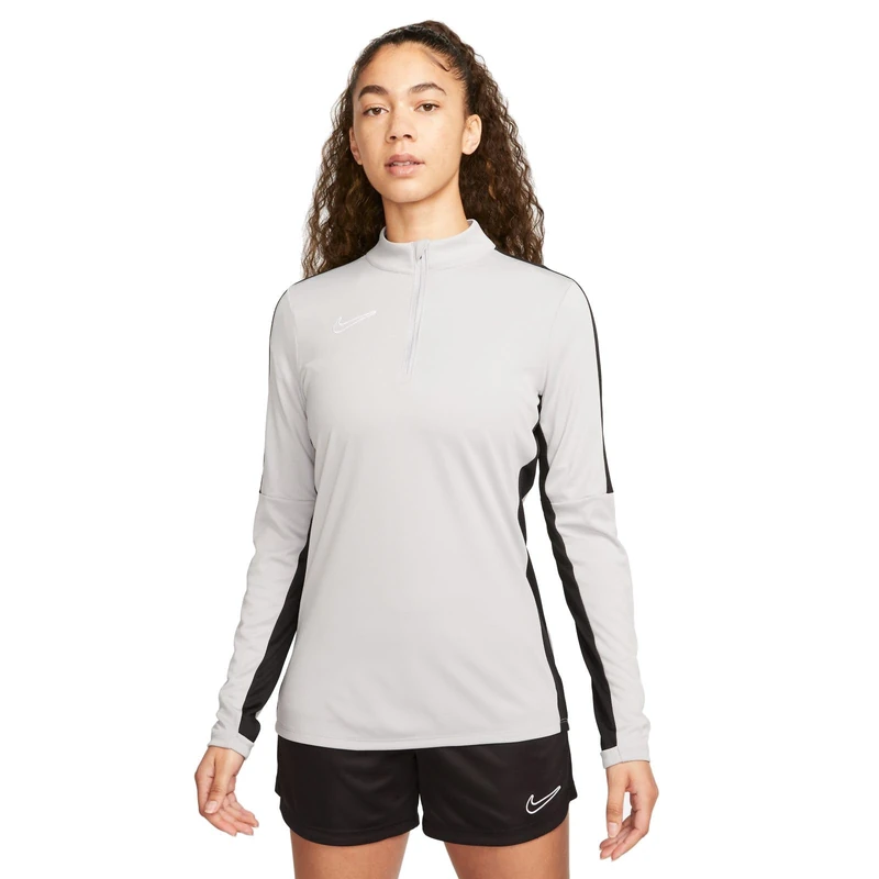 NIKE DR1354-012 W NK DF ACD23 DRIL TOP Jacket Women's WOLF GREY/BLACK/WHITE Size M
