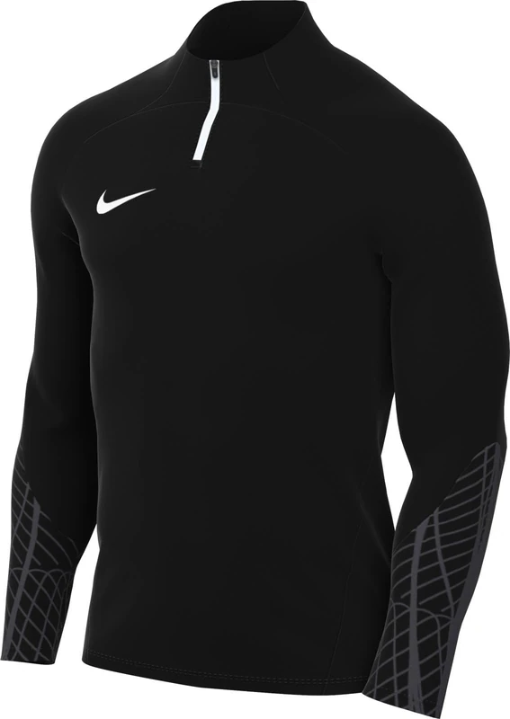 NIKE DR2294-010 M NK DF STRK23 DRIL TOP T-Shirt Men's Black/Black/Anthracite/White Size XL